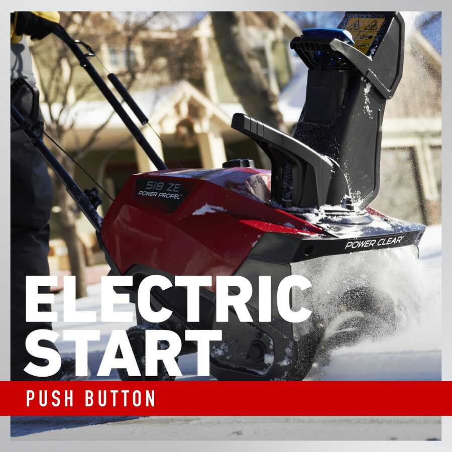 Toro 38475 18" Power Clear® 518 ZE ES Gas Snowblowe