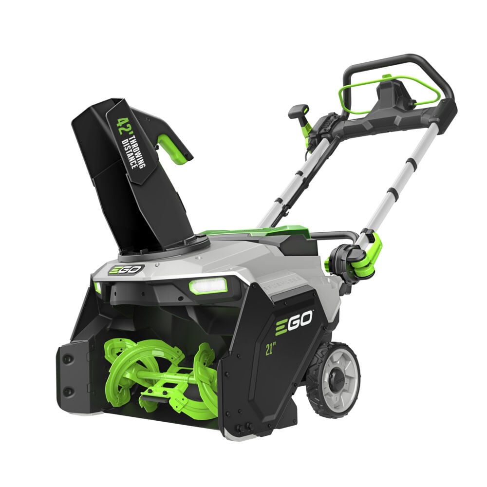 EGO Power+ SNT2121 21" Peak Power Snow Blower with Steel Auger, (2) 4.0Ah Batteries and 320W Charger