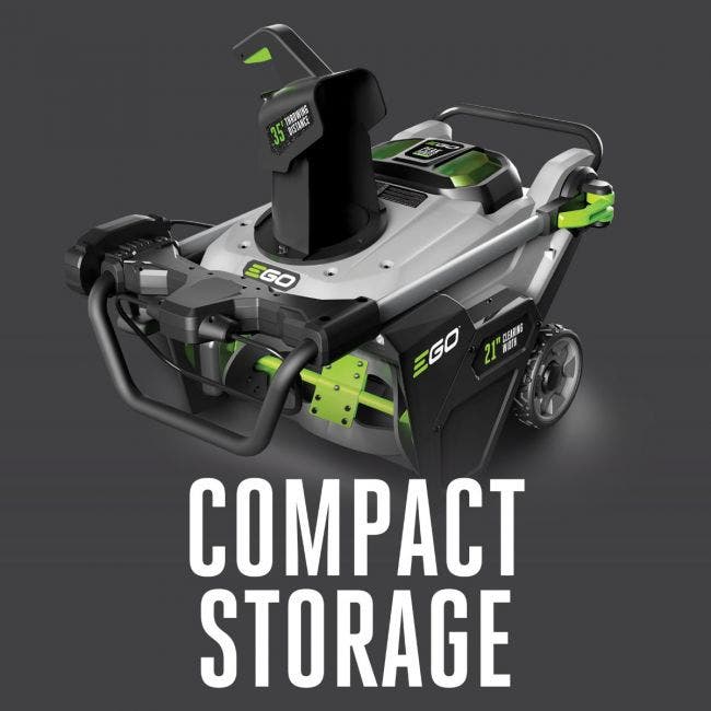 EGO Power+ SNT2102-FC 21" 56-Volt Cordless Snow Blower with Peak Power (2) 5.0Ah Batteries and Charger Included - Reconditioned