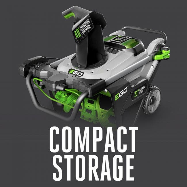 EGO Power+ SNT2110 21" 56-Volt Cordless Snow Blower with Steel Auger (Battery and Charger Not Included)
