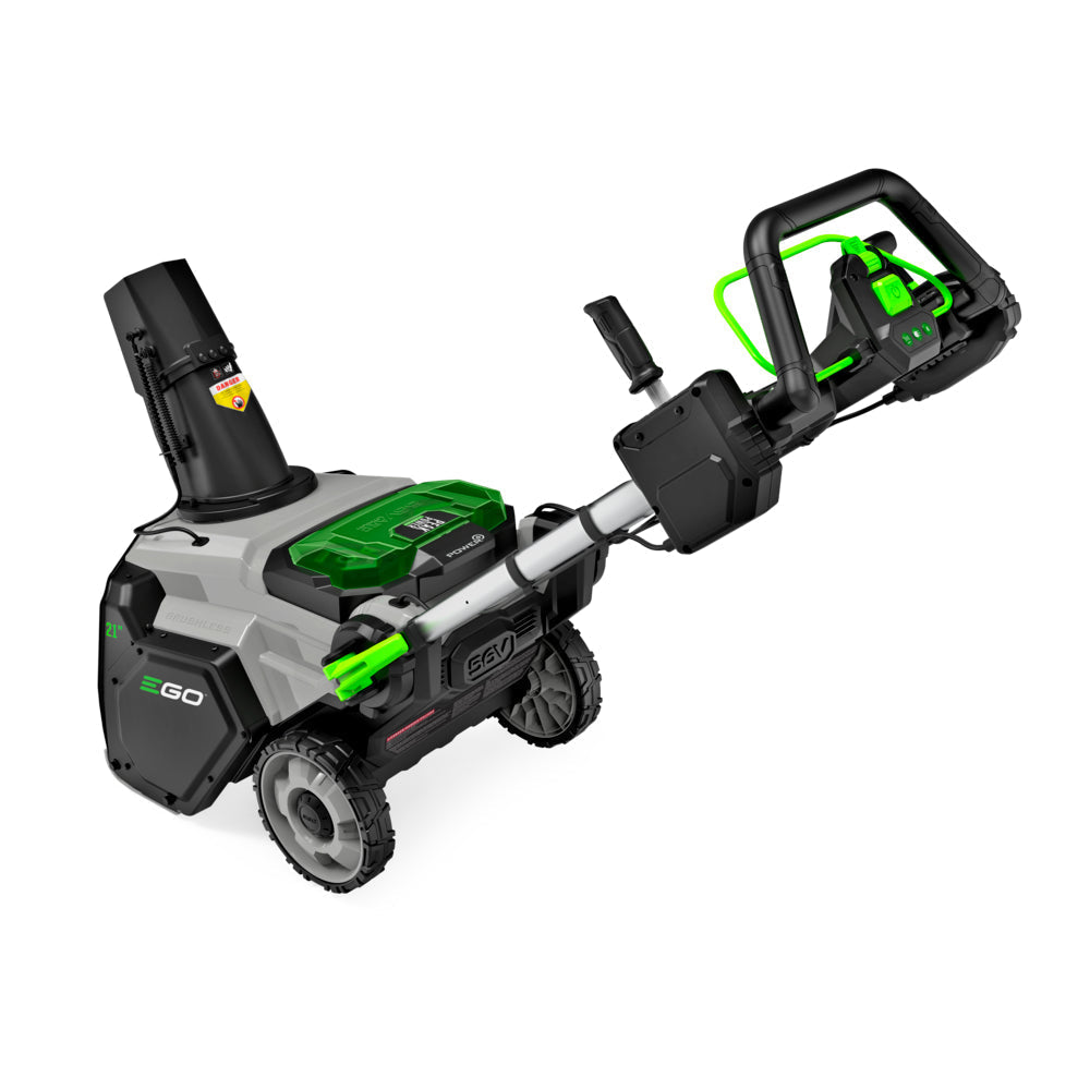 EGO Power+ SNT2134 21" Single-Stage Snow Blower with Peak Power™ and Heated Handle Grips, (2) 6.0Ah Batteries and Dual Port Charger