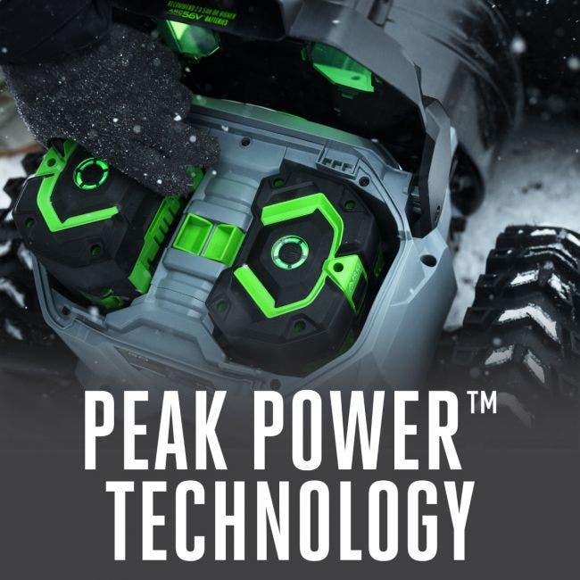 EGO SNT2405 24" Self-Propelled 2-Stage Snow Thrower with (2) 7.5AH Batteries and Rapid Charger