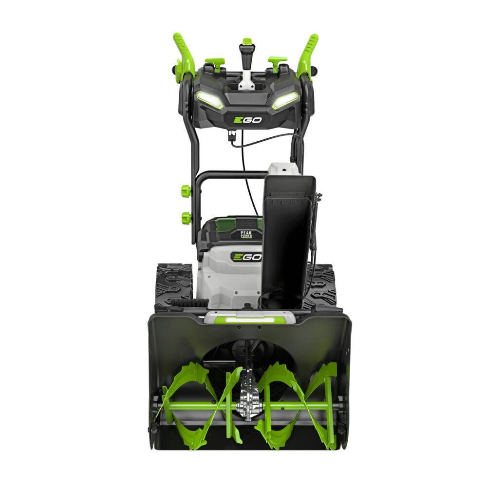 EGO Power+ SNT2424 24" Two-Stage Self-Propelled Snow Blower with (2) 6.0Ah Batteries and Dual-Port Charger