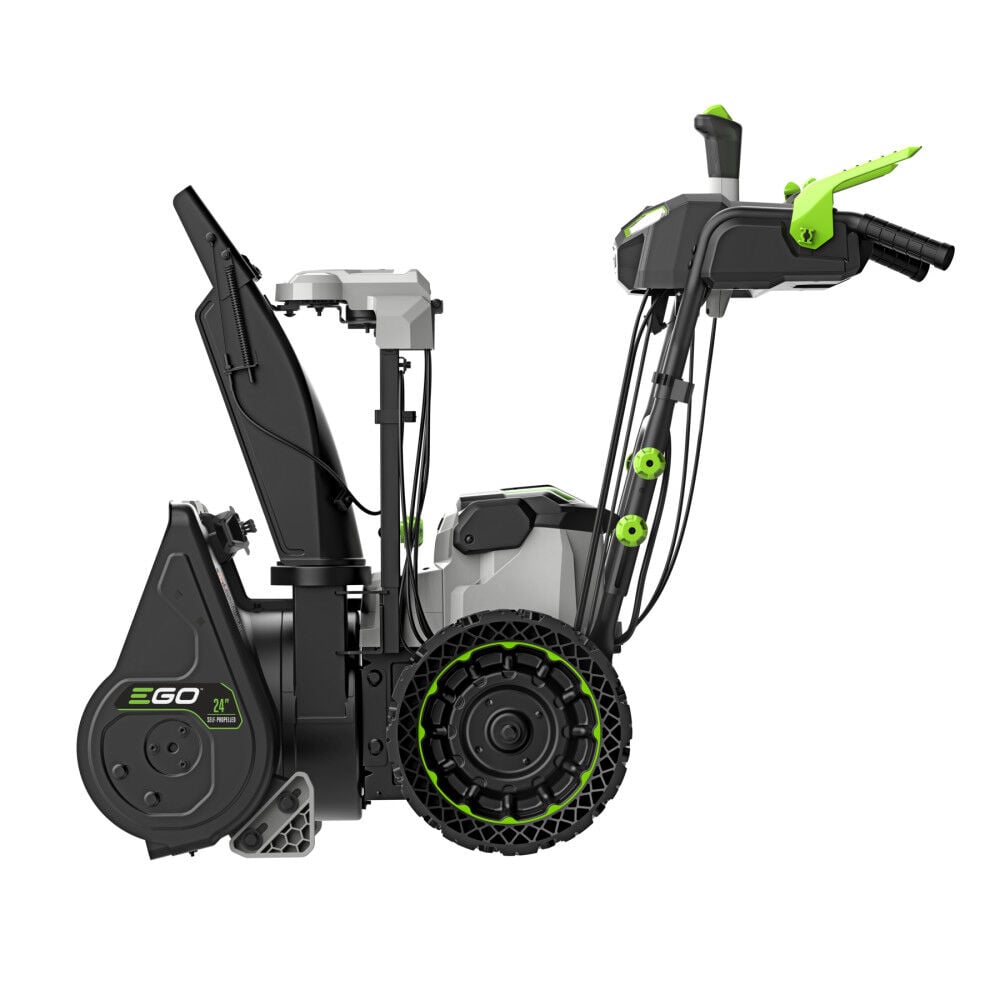 EGO Power+ SNT2424 24" Two-Stage Self-Propelled Snow Blower with (2) 6.0Ah Batteries and Dual-Port Charger