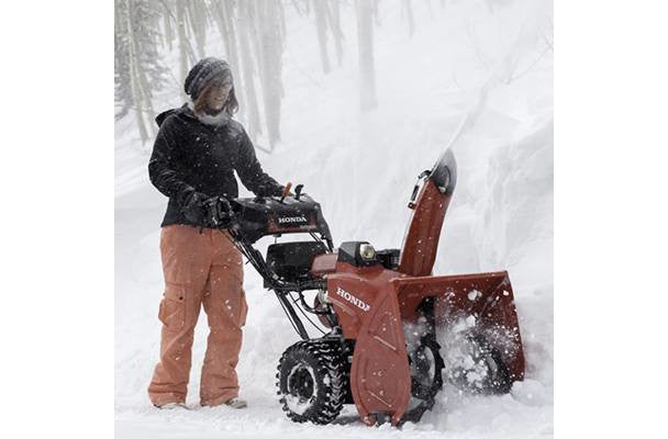 Honda HSS724AWD 200cc 24" Track Drive Two-Stage Snow Thrower with Electric Start