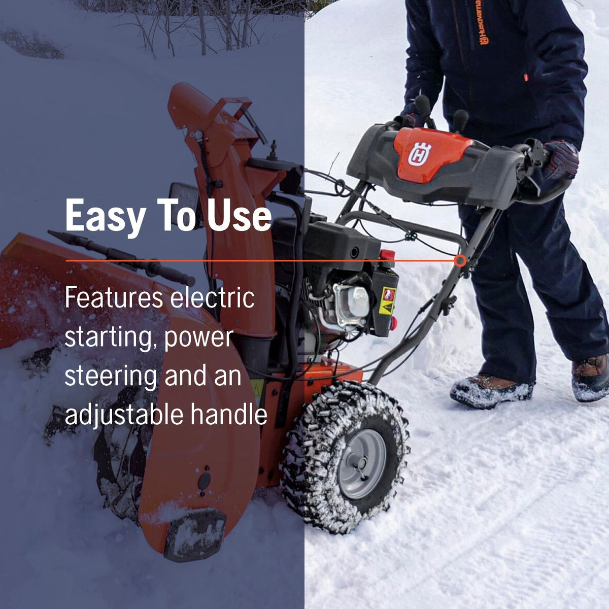 Husqvarna 970528802 ST230 30-in 301-cc Two Stage Gas Snow Thrower