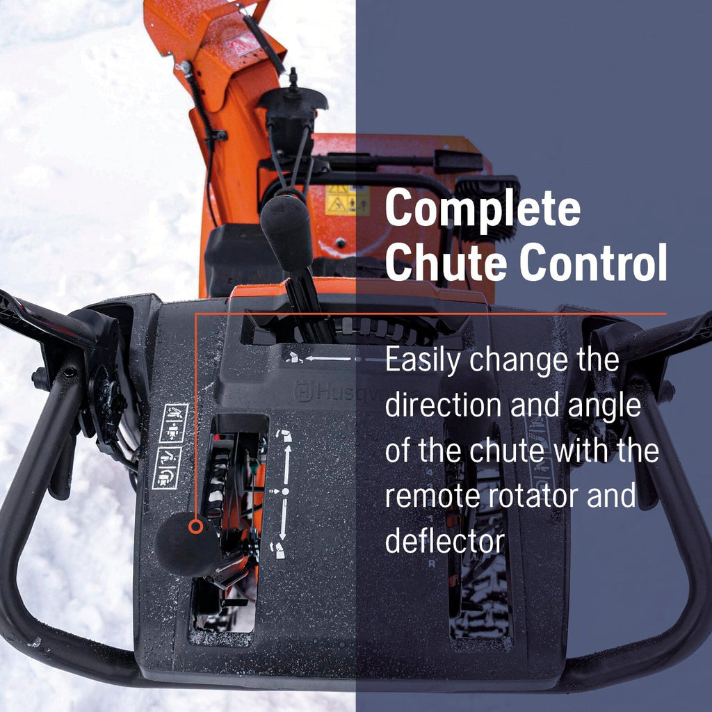 Husqvarna 970528602 ST224 24-in 212-cc Two Stage Gas Snow Thrower