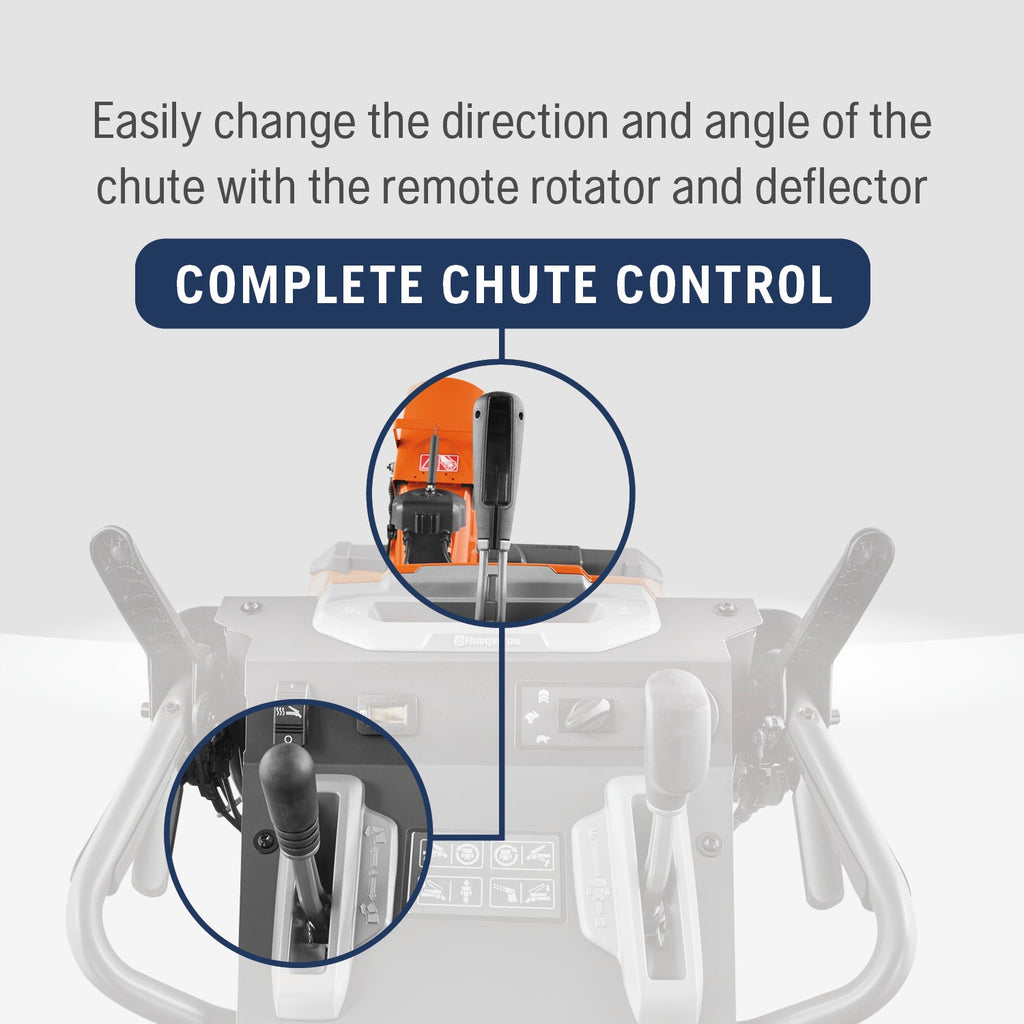 Husqvarna 970529201 ST424 24-in 301-cc EFI Two Stage Gas Snow Thrower