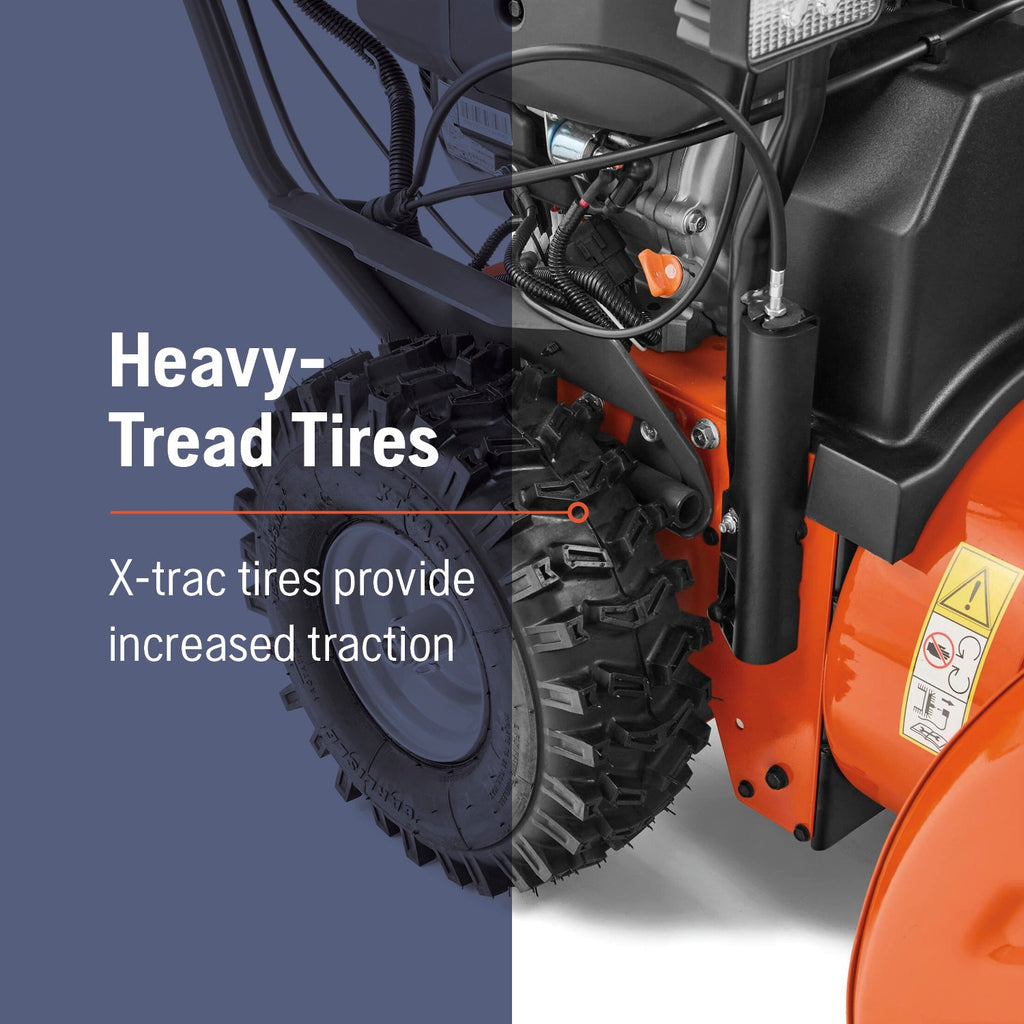 Husqvarna 970529201 ST424 24-in 301-cc EFI Two Stage Gas Snow Thrower